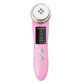 Facial Lifting And Tightening Micro-current Photon IPL Device (Option: Pink M83 English Version)