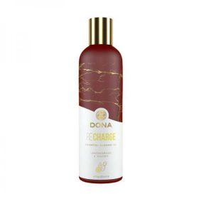 Dona Essential Massage Oil Recharge Lemongrass &amp; Ginger