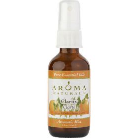CLARITY AROMATHERAPY by CLARITY AROMATHERAPY AROMATIC MIST SPRAY 2 OZ. THE ESSENTIAL OIL OF ORANGE AND CEDAR IS REJUVINATING AND REDUCES ANXIETY.