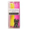 TANGLE TEEZER - Detangling & Dog Grooming Brush (For Light Shedding, Wiry & Fine Haired Dogs) - # Pink / Yellow 378363 1pcs