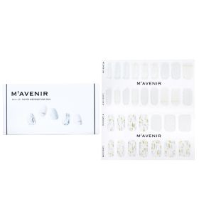 MAVENIR - Nail Sticker (White) - # Silver Wedding Ring Nail MHA-031 / 020512 32pcs