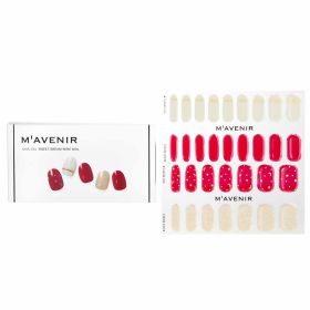 MAVENIR - Nail Sticker (Red) - # Sweet Dream Wine Nail MHA-045 / 021328 32pcs