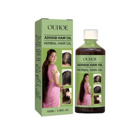 Herbal Dense Hair Oil Solid Anti-drop Strong Scalp Repair Soft And Smooth
