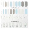 MAVENIR - Nail Sticker (Assorted Colour) - # Falling Daisy Nail MHA-083 / 022400 32pcs