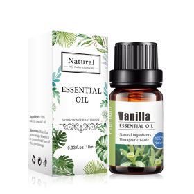 Pure Essential Oil 10ml Aroma Diffuser (Option: Vanila-10ML)