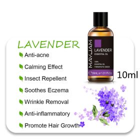 MAYJAM 10ml 30ml Essential Oils For Humidifier Diffuser Lave (Option: Lavender-10ml)