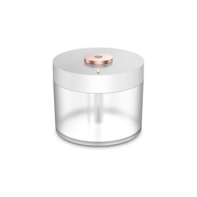 Desktop Wireless Smart Humidifier Usb Charging (Color: White)