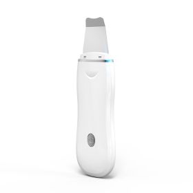 New Ultrasonic Skin Cleaner Inductive Therapeutical Instrument (Option: White C2-USB)