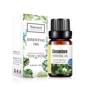 Pure Essential Oil 10ml Aroma Diffuser (Option: Jasmine-10ml)