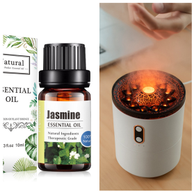Pure Essential Oil 10ml Aroma Diffuser (Option: Jasmine-Set)