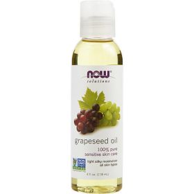 ESSENTIAL OILS NOW by NOW Essential Oils GRAPESEED OIL 100% PURE SENSITIVE SKIN CARE 4 OZ (Brand: ESSENTIAL OILS NOW)