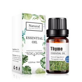 Pure Essential Oil 10ml Aroma Diffuser (Option: Thyme-10ML)